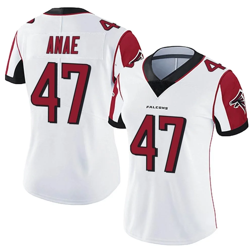 Bradlee Anae Atlanta Falcons Women's Nike Vapor Untouchable Limited White Jersey Bradlee Anae Atlanta Falcons Women's Nike Vapor Untouchable Limited White Jersey