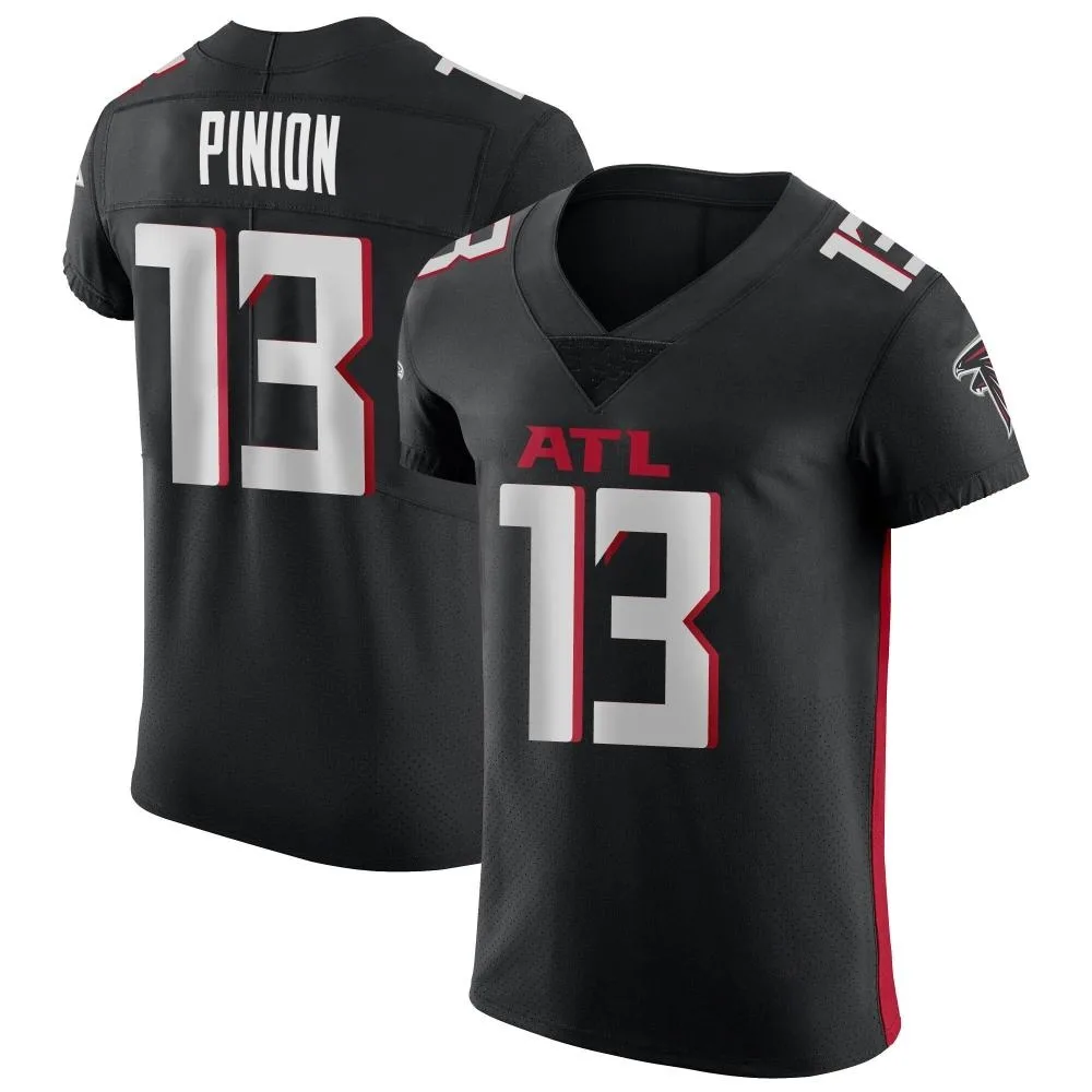 Bradley Pinion Atlanta Falcons Men's Nike Alternate Elite Black Jersey Bradley Pinion Atlanta Falcons Men's Nike Alternate Elite Black Jersey