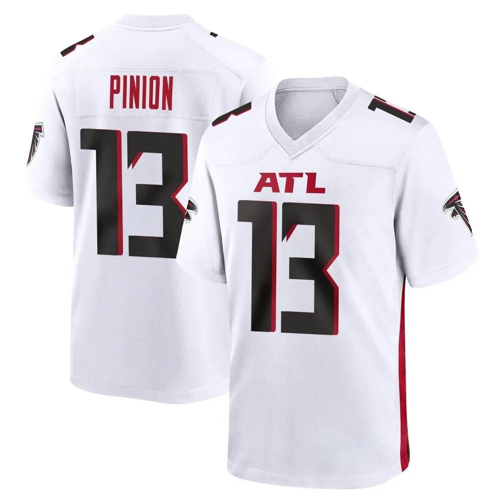 Bradley Pinion Atlanta Falcons Men's Nike Game White Jersey Bradley Pinion Atlanta Falcons Men's Nike Game White Jersey