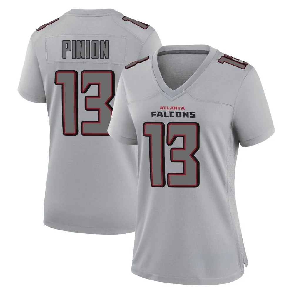 Bradley Pinion Atlanta Falcons Women's Nike Atmosphere Fashion Game Gray Jersey Bradley Pinion Atlanta Falcons Women's Nike Atmosphere Fashion Game Gray Jersey