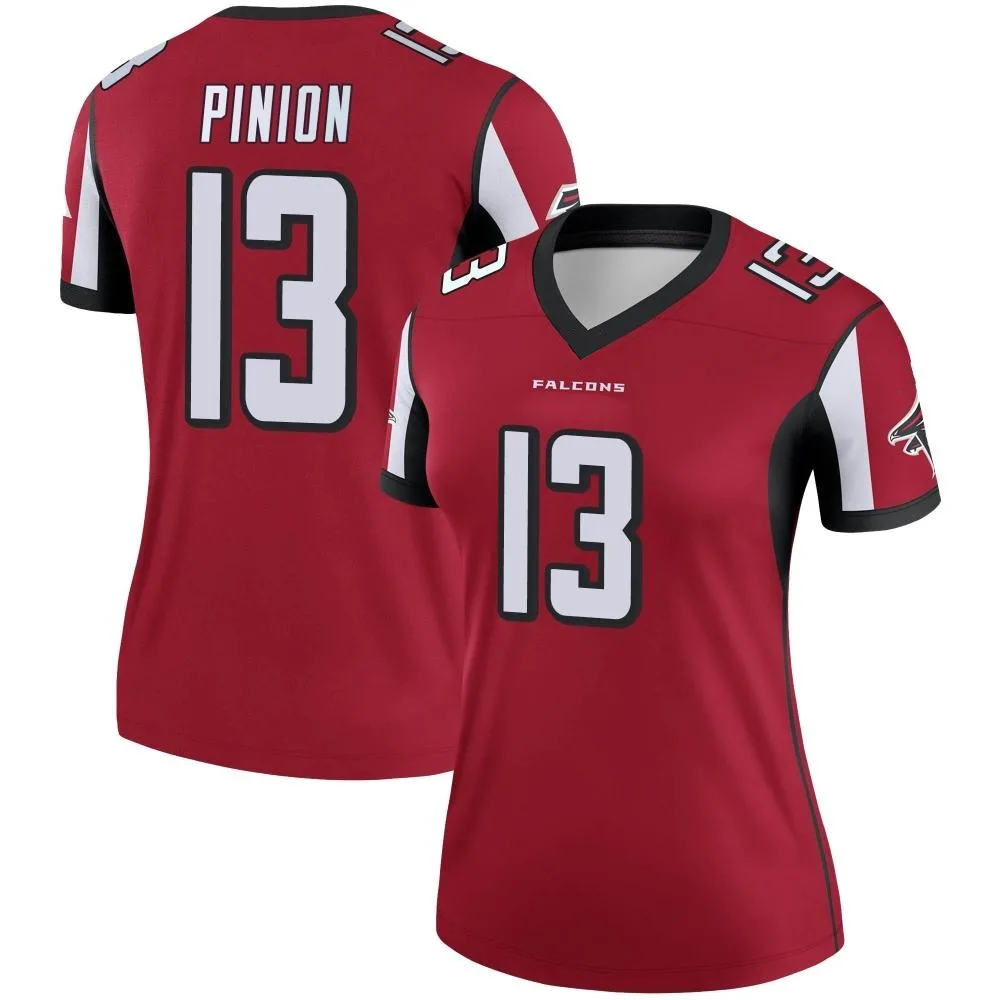 Bradley Pinion Atlanta Falcons Women's Nike Legend Red Jersey Bradley Pinion Atlanta Falcons Women's Nike Legend Red Jersey