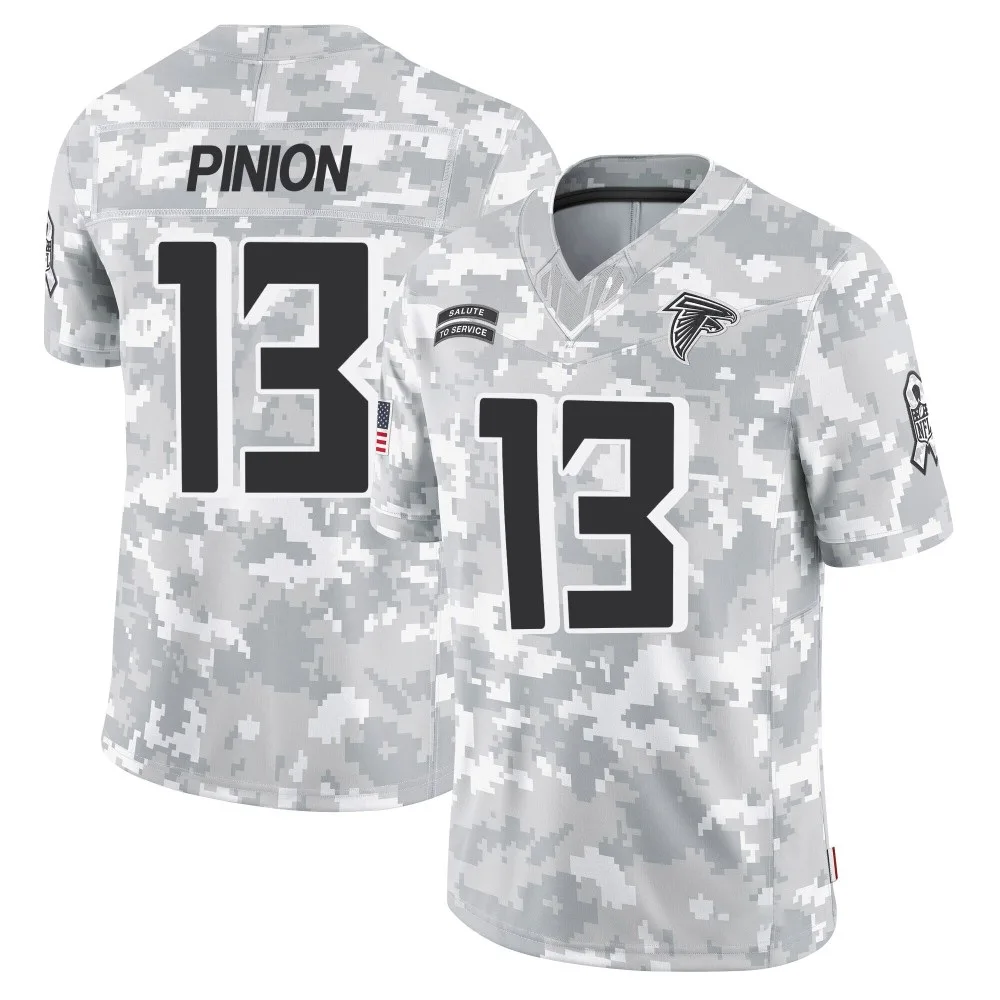 Bradley Pinion Atlanta Falcons Youth Nike 2024 Salute To Service Limited Arctic Camo Jersey Bradley Pinion Atlanta Falcons Youth Nike 2024 Salute To Service Limited Arctic Camo Jersey