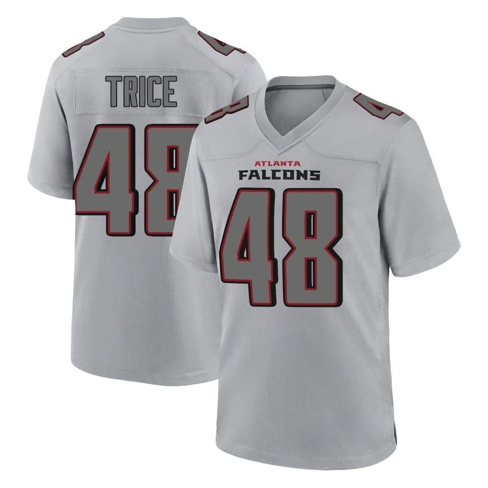 Bralen Trice Atlanta Falcons Men's Nike Atmosphere Fashion Game Gray Jersey Bralen Trice Atlanta Falcons Men's Nike Atmosphere Fashion Game Gray Jersey