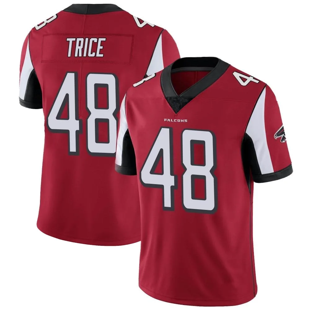 Bralen Trice Atlanta Falcons Men's Nike Team Color Vapor Untouchable Limited Red Jersey Bralen Trice Atlanta Falcons Men's Nike Team Color Vapor Untouchable Limited Red Jersey