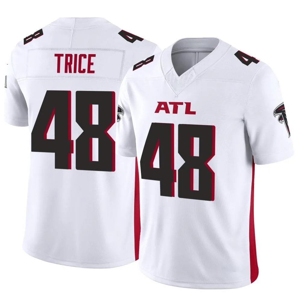 Bralen Trice Atlanta Falcons Men's Nike Vapor F.U.S.E. Limited White Jersey Bralen Trice Atlanta Falcons Men's Nike Vapor F.U.S.E. Limited White Jersey