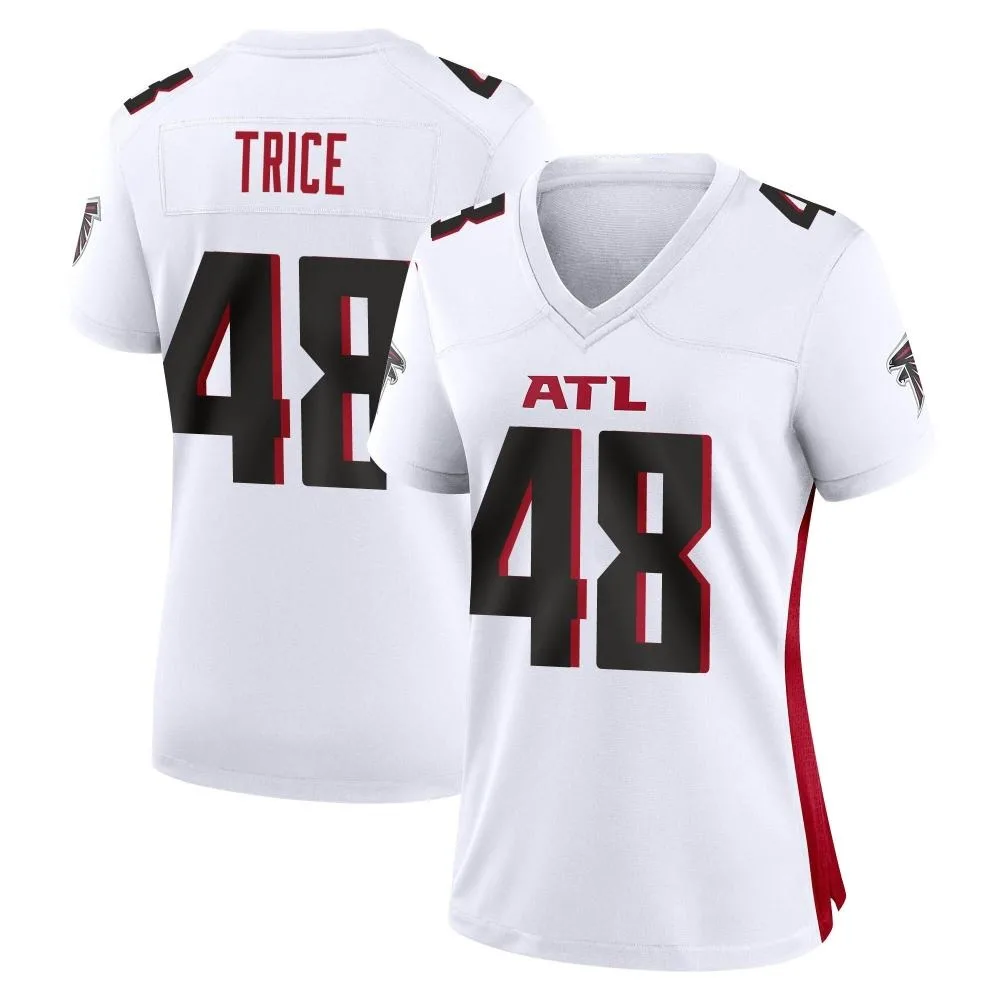 Bralen Trice Atlanta Falcons Women's Nike Game White Jersey Bralen Trice Atlanta Falcons Women's Nike Game White Jersey