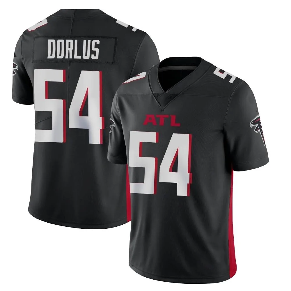 Brandon Dorlus Atlanta Falcons Men's Nike Vapor Untouchable Limited Black Jersey Brandon Dorlus Atlanta Falcons Men's Nike Vapor Untouchable Limited Black Jersey