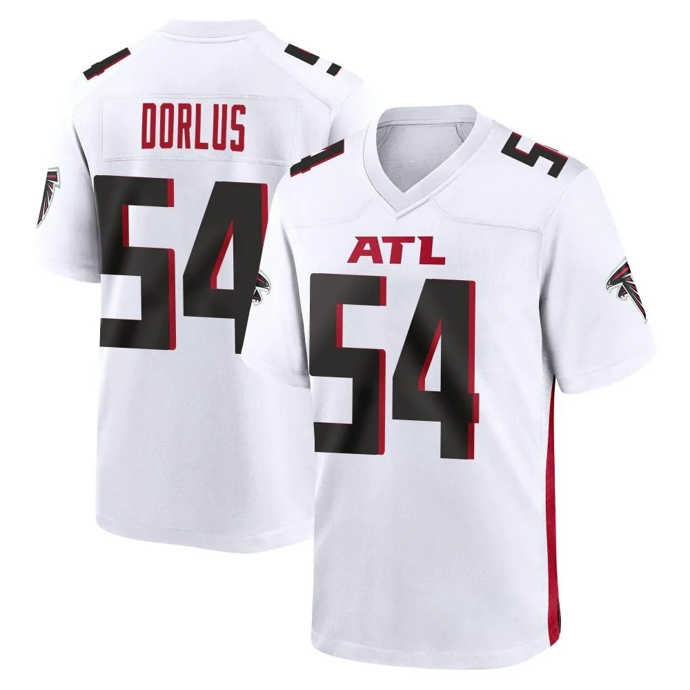 Brandon Dorlus Atlanta Falcons Youth Nike Game White Jersey Brandon Dorlus Atlanta Falcons Youth Nike Game White Jersey