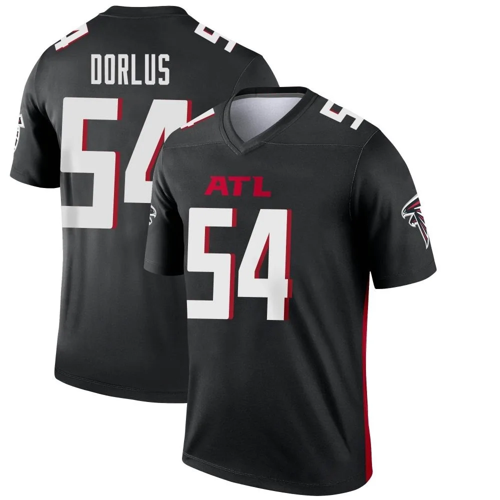 Brandon Dorlus Atlanta Falcons Youth Nike Legend Black Jersey Brandon Dorlus Atlanta Falcons Youth Nike Legend Black Jersey