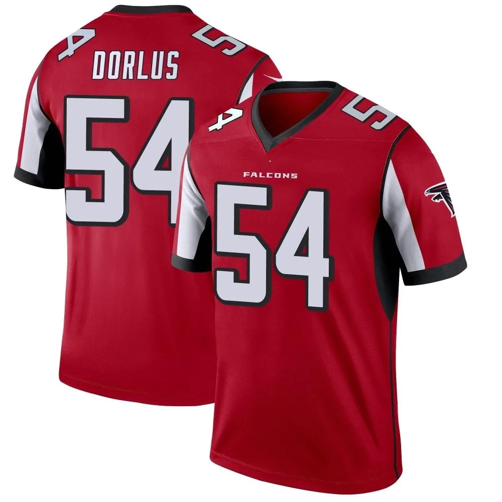 Brandon Dorlus Atlanta Falcons Youth Nike Legend Red Jersey Brandon Dorlus Atlanta Falcons Youth Nike Legend Red Jersey