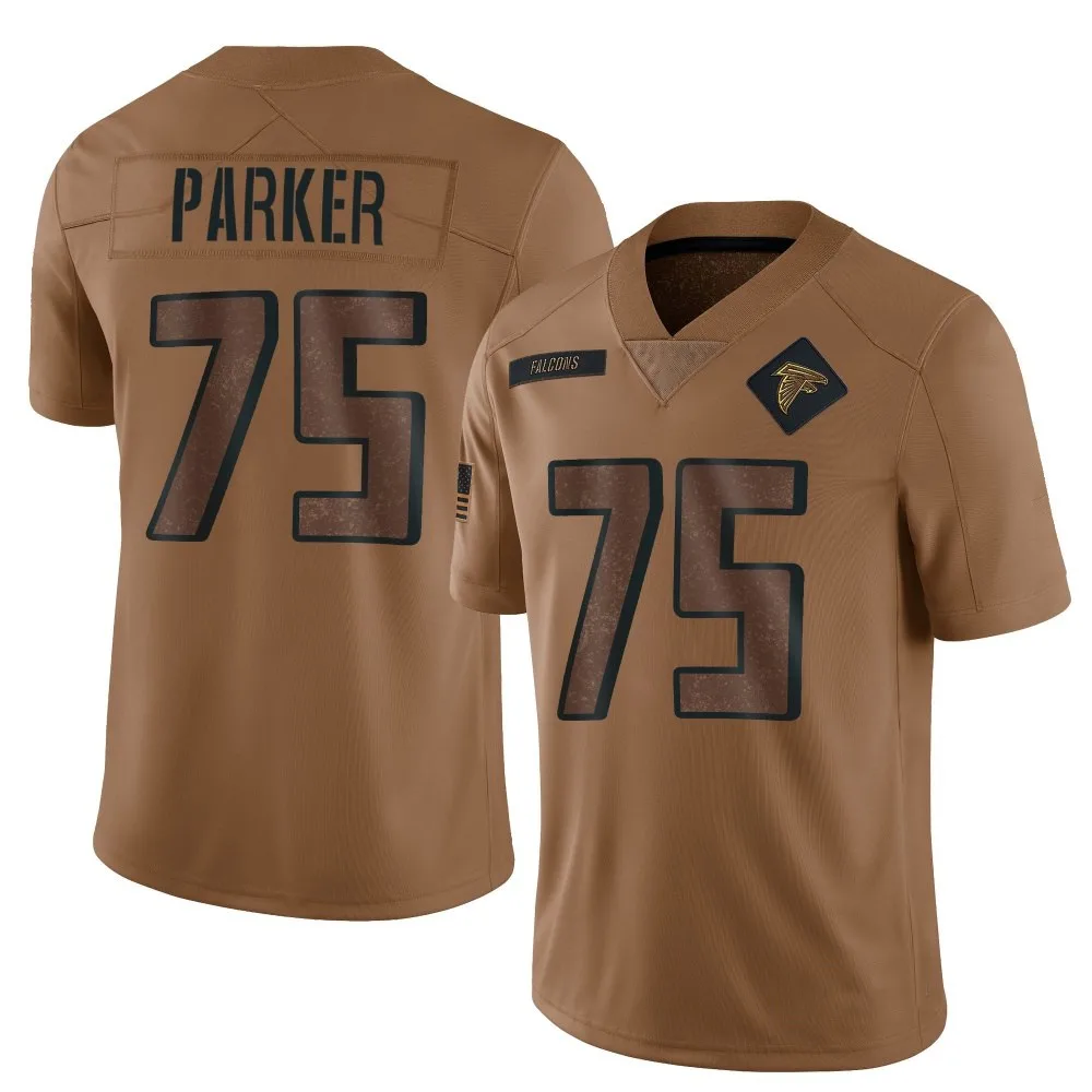 Brandon Parker Atlanta Falcons Men's Nike 2023 Salute To Service Limited Brown Jersey Brandon Parker Atlanta Falcons Men's Nike 2023 Salute To Service Limited Brown Jersey