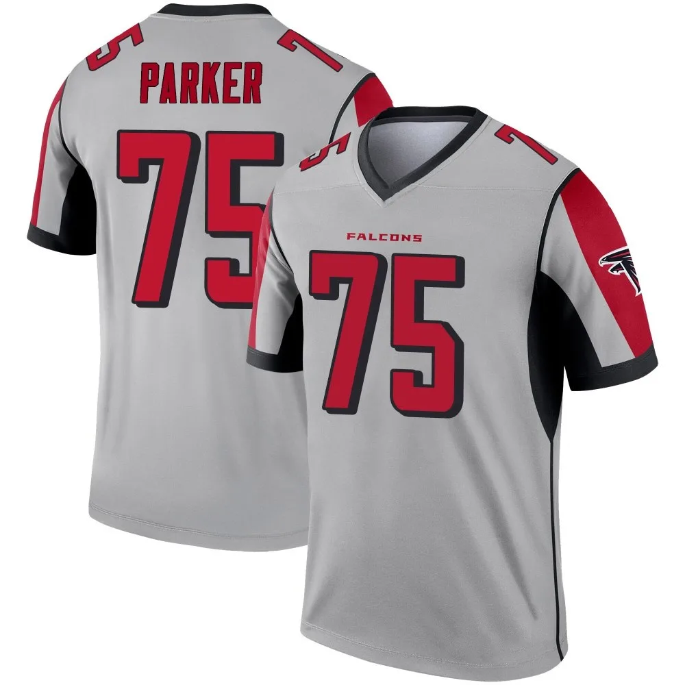 Brandon Parker Atlanta Falcons Men's Nike Inverted Silver Legend Jersey Brandon Parker Atlanta Falcons Men's Nike Inverted Silver Legend Jersey