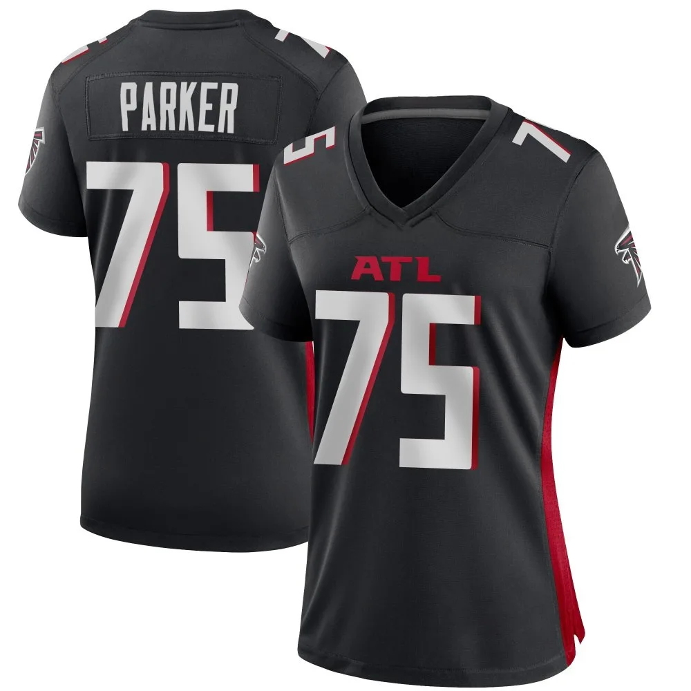 Brandon Parker Atlanta Falcons Women's Nike Alternate Game Black Jersey Brandon Parker Atlanta Falcons Women's Nike Alternate Game Black Jersey