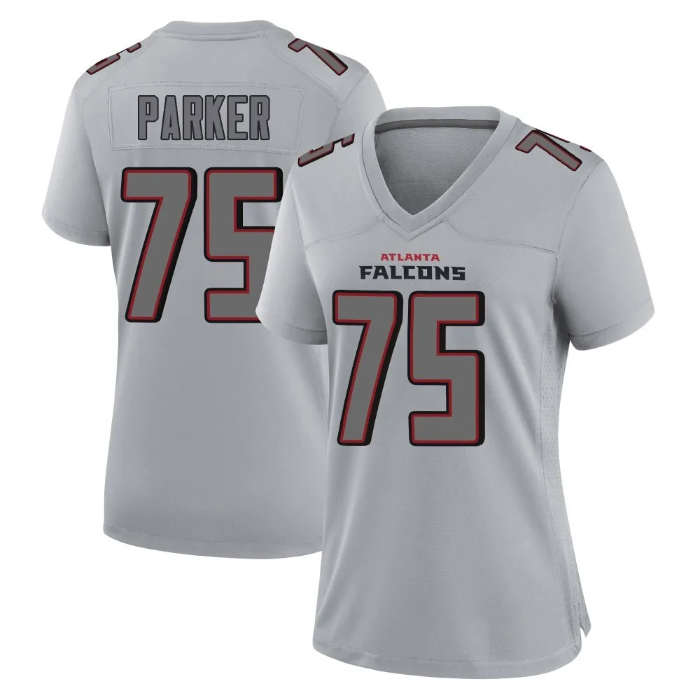 Brandon Parker Atlanta Falcons Women's Nike Atmosphere Fashion Game Gray Jersey Brandon Parker Atlanta Falcons Women's Nike Atmosphere Fashion Game Gray Jersey