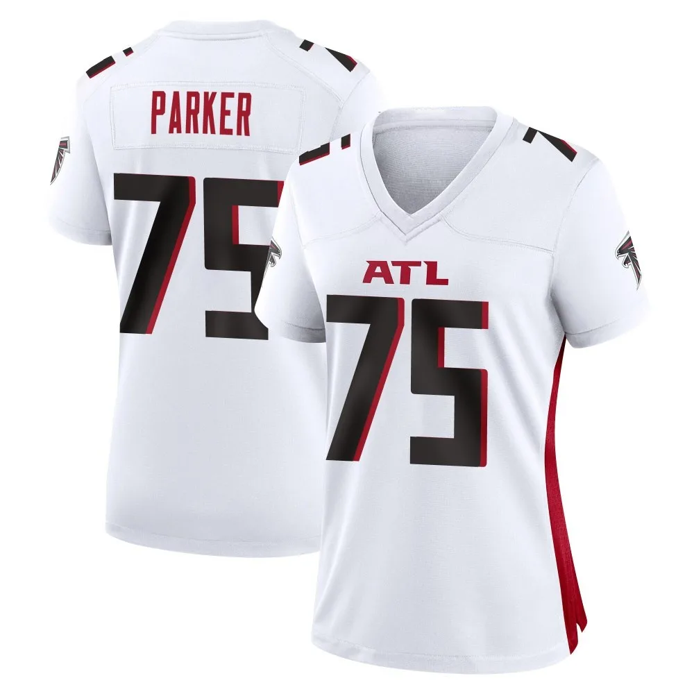 Brandon Parker Atlanta Falcons Women's Nike Game White Jersey Brandon Parker Atlanta Falcons Women's Nike Game White Jersey