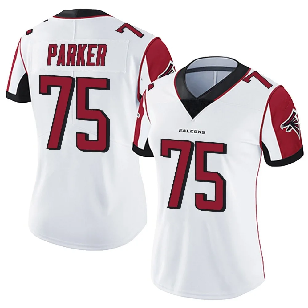 Brandon Parker Atlanta Falcons Women's Nike Vapor Untouchable Limited White Jersey Brandon Parker Atlanta Falcons Women's Nike Vapor Untouchable Limited White Jersey