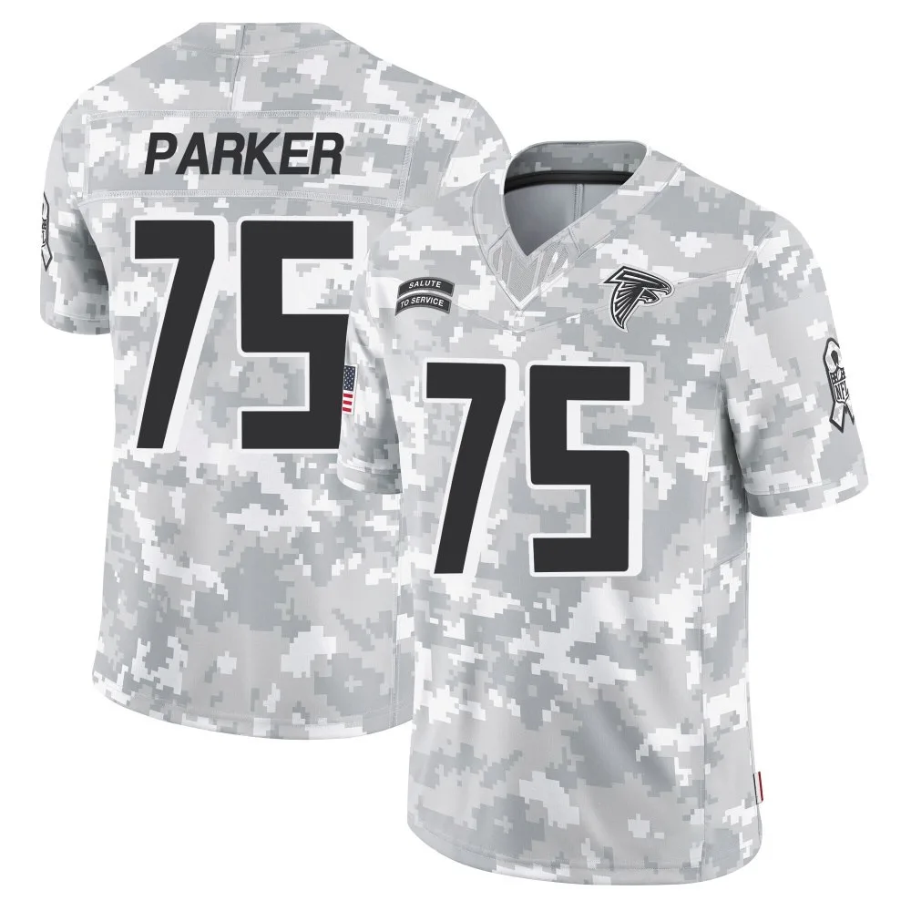Brandon Parker Atlanta Falcons Youth Nike 2024 Salute To Service Limited Arctic Camo Jersey Brandon Parker Atlanta Falcons Youth Nike 2024 Salute To Service Limited Arctic Camo Jersey