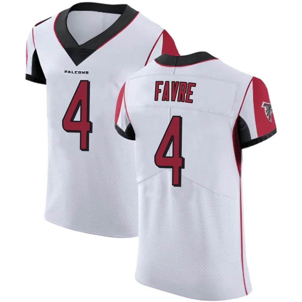 Brett Favre Atlanta Falcons Men's Nike Elite White Jersey Brett Favre Atlanta Falcons Men's Nike Elite White Jersey