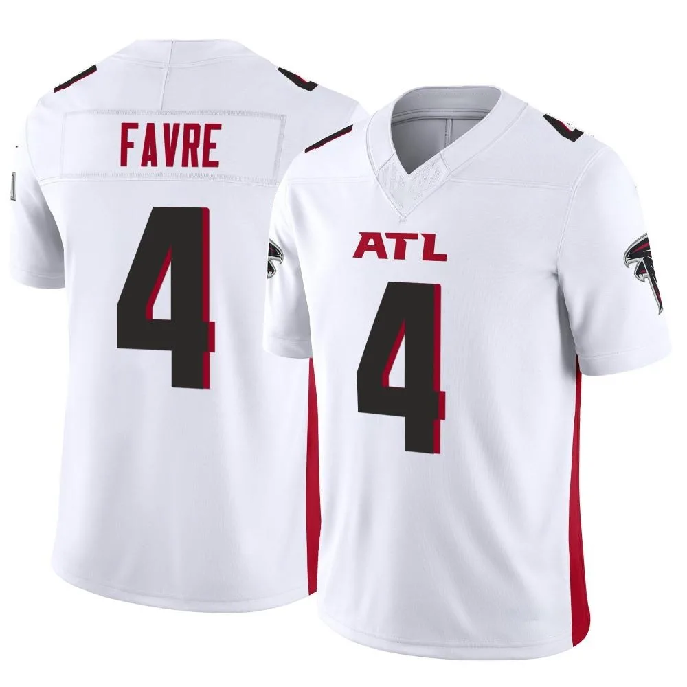 Brett Favre Atlanta Falcons Men's Nike Vapor F.U.S.E. Limited White Jersey Brett Favre Atlanta Falcons Men's Nike Vapor F.U.S.E. Limited White Jersey
