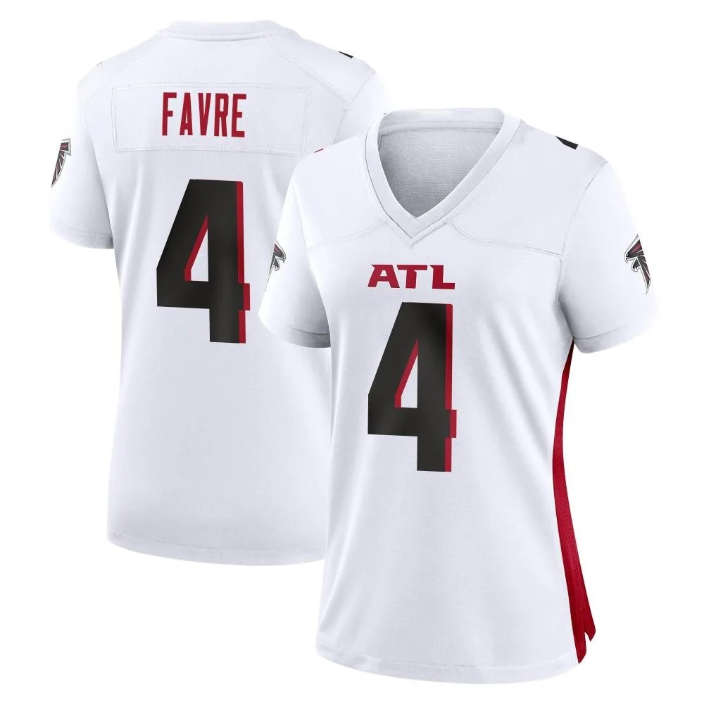 Brett Favre Atlanta Falcons Women's Nike Game White Jersey Brett Favre Atlanta Falcons Women's Nike Game White Jersey