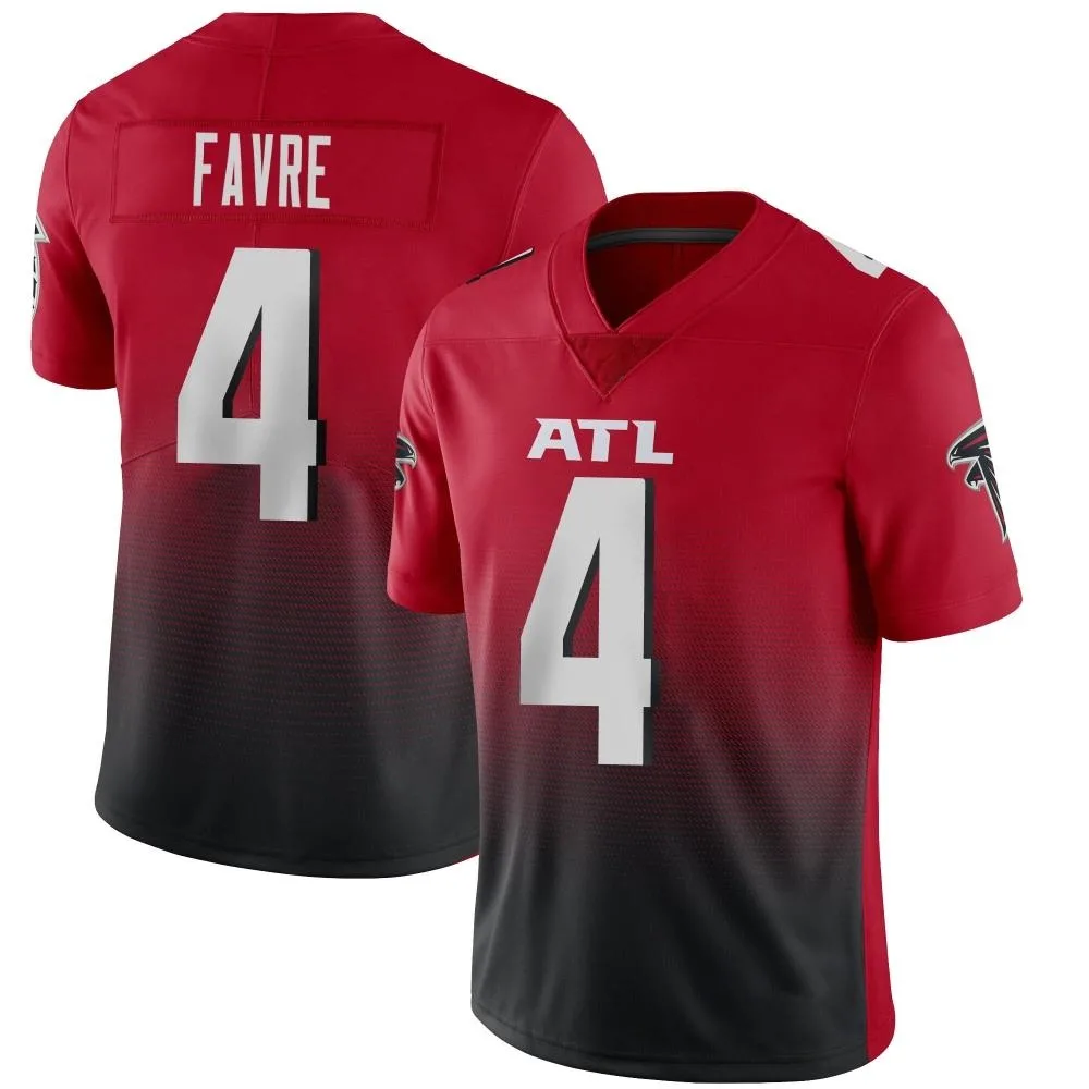 Brett Favre Atlanta Falcons Youth Nike Vapor 2nd Alternate Limited Red Jersey Brett Favre Atlanta Falcons Youth Nike Vapor 2nd Alternate Limited Red Jersey