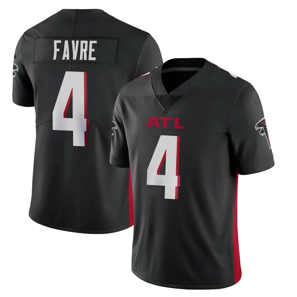 Brett Favre Atlanta Falcons Youth Nike Vapor Untouchable Limited Black Jersey Brett Favre Atlanta Falcons Youth Nike Vapor Untouchable Limited Black Jersey