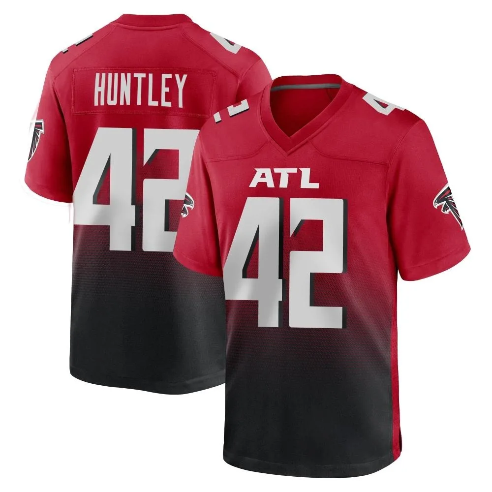 Caleb Huntley Atlanta Falcons Men's Nike 2nd Alternate Game Red Jersey Caleb Huntley Atlanta Falcons Men's Nike 2nd Alternate Game Red Jersey