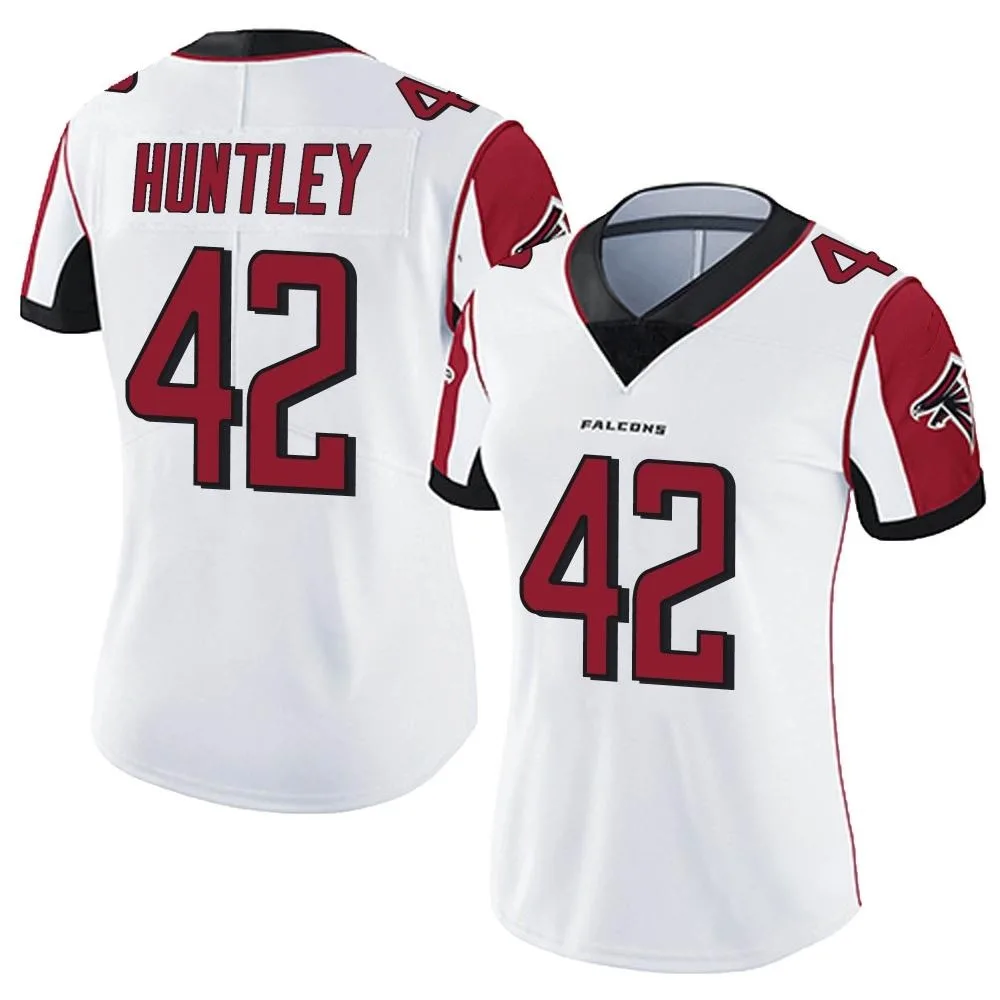 Caleb Huntley Atlanta Falcons Women's Nike Vapor Untouchable Limited White Jersey Caleb Huntley Atlanta Falcons Women's Nike Vapor Untouchable Limited White Jersey