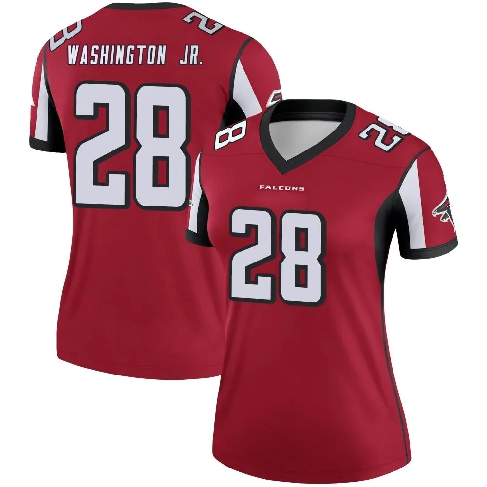 Carlos Washington Jr. Atlanta Falcons Women's Nike Legend Red Jersey Carlos Washington Jr. Atlanta Falcons Women's Nike Legend Red Jersey