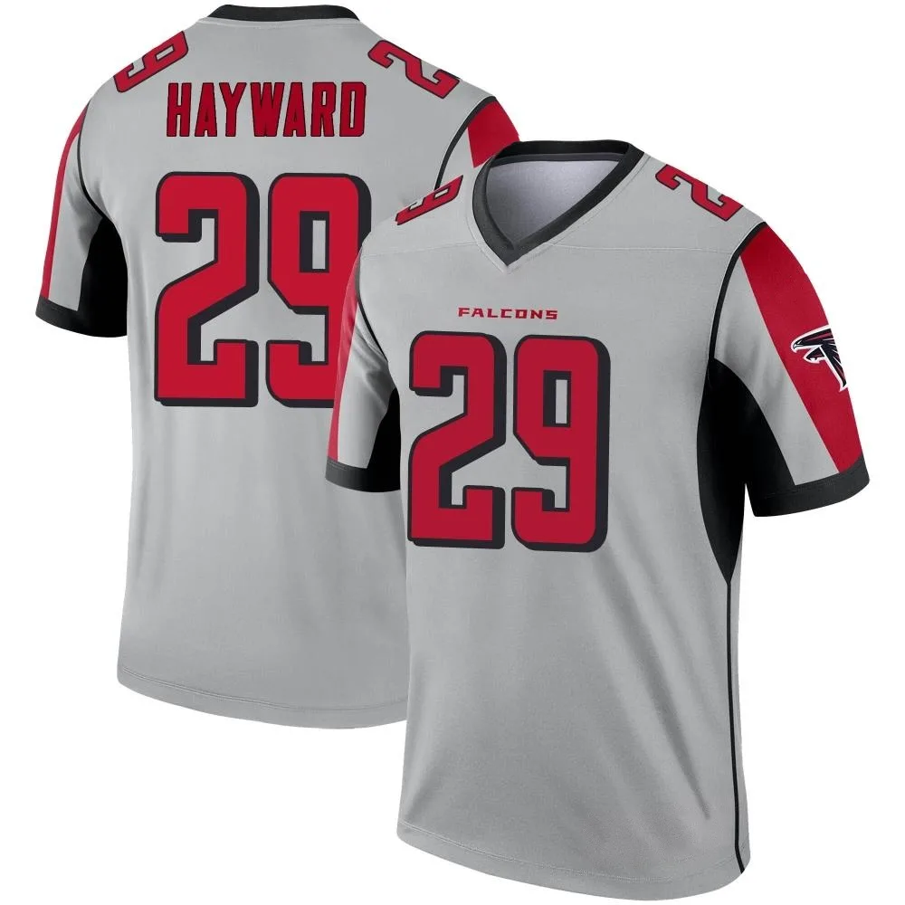 Casey Hayward Atlanta Falcons Men's Nike Inverted Silver Legend Jersey Casey Hayward Atlanta Falcons Men's Nike Inverted Silver Legend Jersey