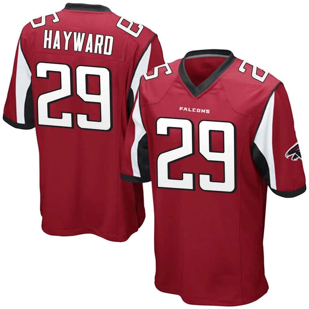 Casey Hayward Atlanta Falcons Men's Nike Team Color Game Red Jersey Casey Hayward Atlanta Falcons Men's Nike Team Color Game Red Jersey
