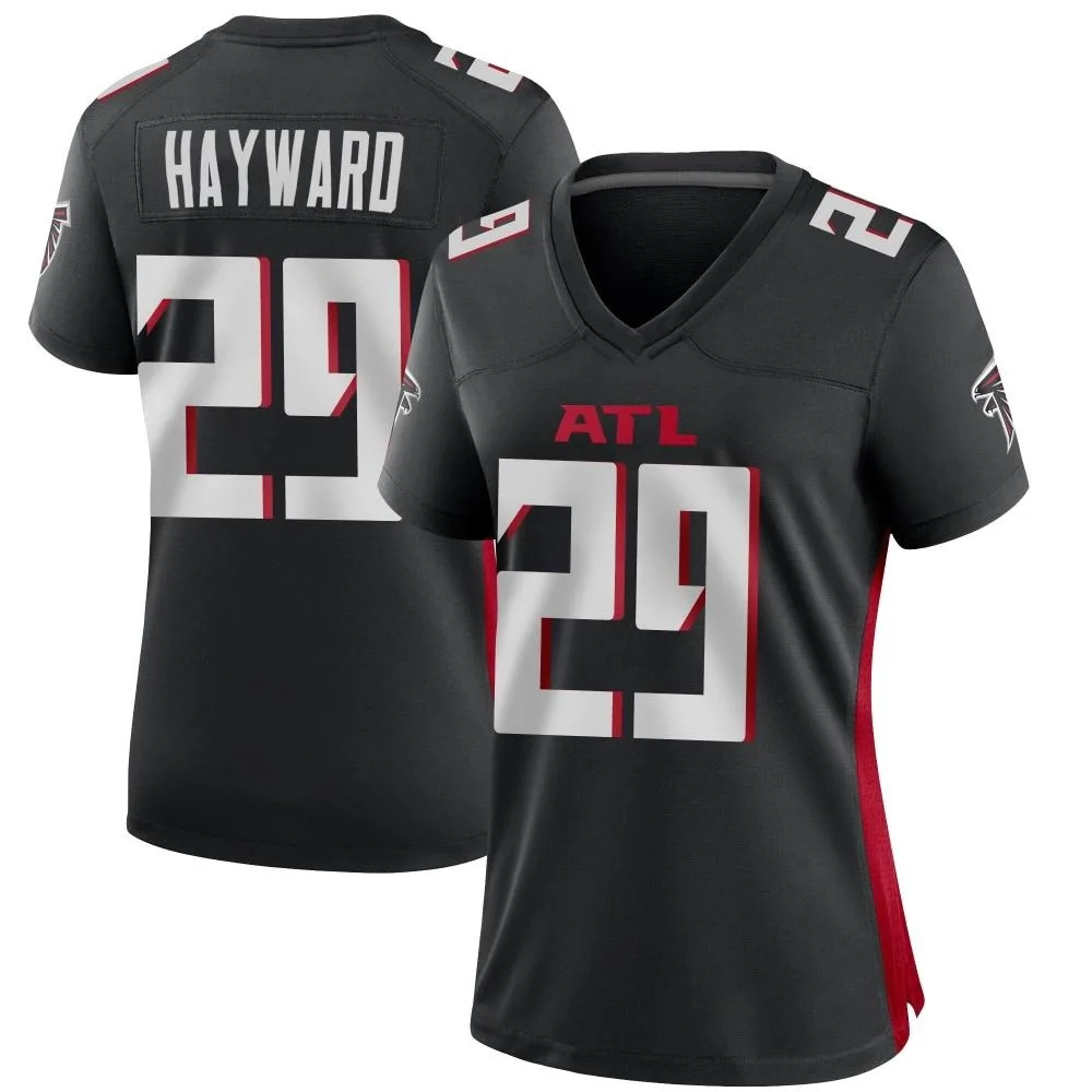 Casey Hayward Atlanta Falcons Women's Nike Alternate Game Black Jersey Casey Hayward Atlanta Falcons Women's Nike Alternate Game Black Jersey
