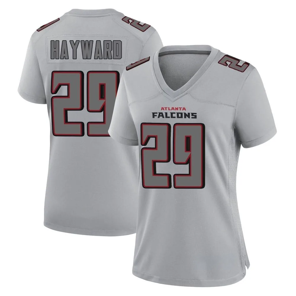 Casey Hayward Atlanta Falcons Women's Nike Atmosphere Fashion Game Gray Jersey Casey Hayward Atlanta Falcons Women's Nike Atmosphere Fashion Game Gray Jersey