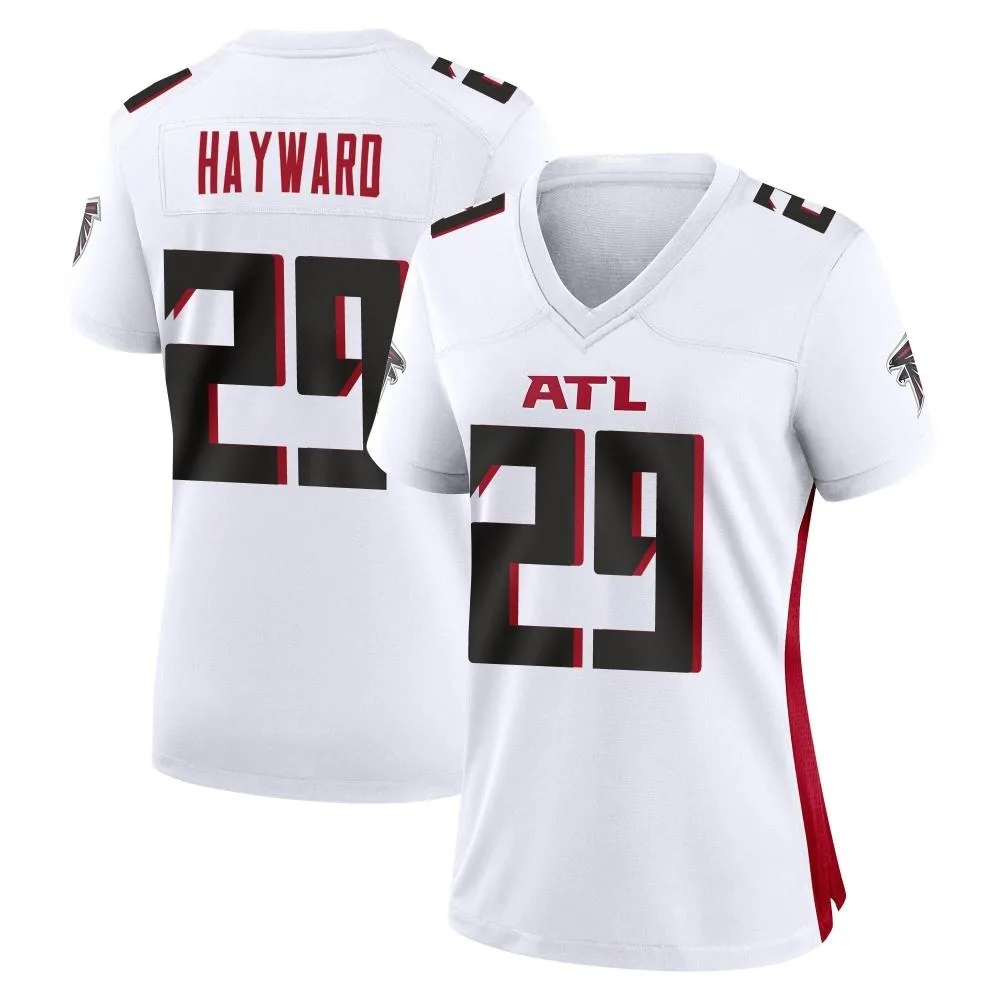 Casey Hayward Atlanta Falcons Women's Nike Game White Jersey Casey Hayward Atlanta Falcons Women's Nike Game White Jersey