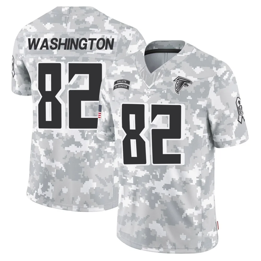 Casey Washington Atlanta Falcons Men's Nike 2024 Salute To Service Limited Arctic Camo Jersey Casey Washington Atlanta Falcons Men's Nike 2024 Salute To Service Limited Arctic Camo Jersey