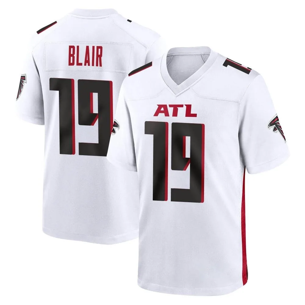 Chris Blair Atlanta Falcons Men's Nike Game White Jersey Chris Blair Atlanta Falcons Men's Nike Game White Jersey