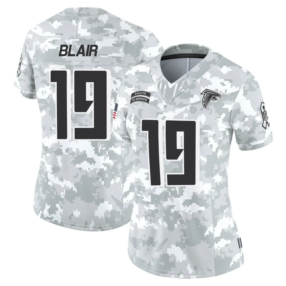 Chris Blair Atlanta Falcons Women's Nike 2024 Salute To Service Limited Arctic Camo Jersey Chris Blair Atlanta Falcons Women's Nike 2024 Salute To Service Limited Arctic Camo Jersey