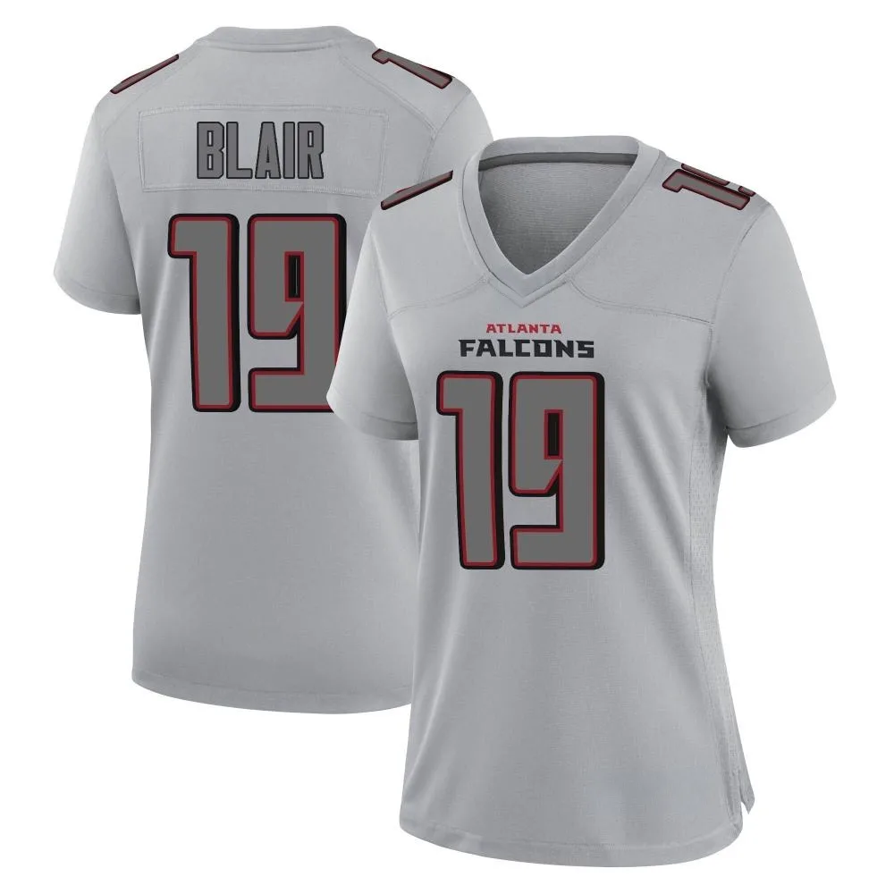 Chris Blair Atlanta Falcons Women's Nike Atmosphere Fashion Game Gray Jersey Chris Blair Atlanta Falcons Women's Nike Atmosphere Fashion Game Gray Jersey