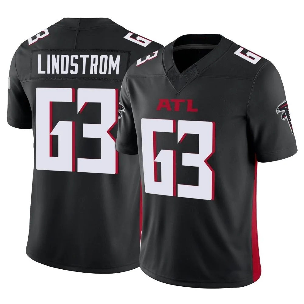 Chris Lindstrom Atlanta Falcons Men's Nike Vapor F.U.S.E. Limited Black Jersey Chris Lindstrom Atlanta Falcons Men's Nike Vapor F.U.S.E. Limited Black Jersey