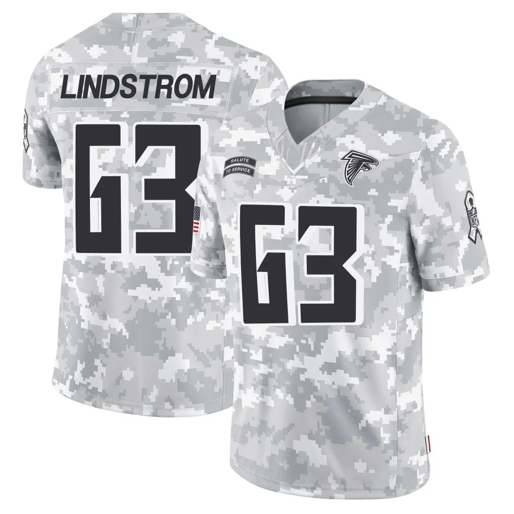 Chris Lindstrom Atlanta Falcons Youth Nike 2024 Salute To Service Limited Arctic Camo Jersey Chris Lindstrom Atlanta Falcons Youth Nike 2024 Salute To Service Limited Arctic Camo Jersey