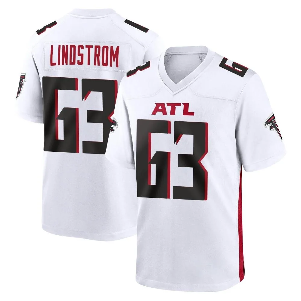 Chris Lindstrom Atlanta Falcons Youth Nike Game White Jersey Chris Lindstrom Atlanta Falcons Youth Nike Game White Jersey