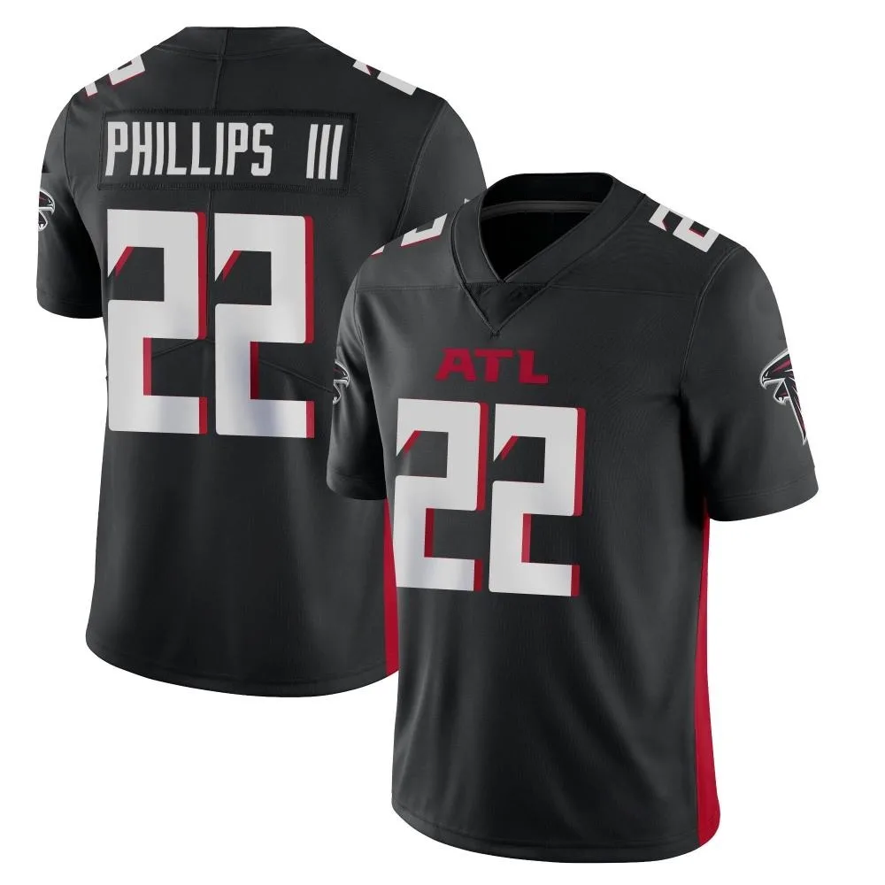 Clark Phillips Iii Atlanta Falcons Men's Nike Vapor Untouchable Limited Black Jersey Clark Phillips Iii Atlanta Falcons Men's Nike Vapor Untouchable Limited Black Jersey