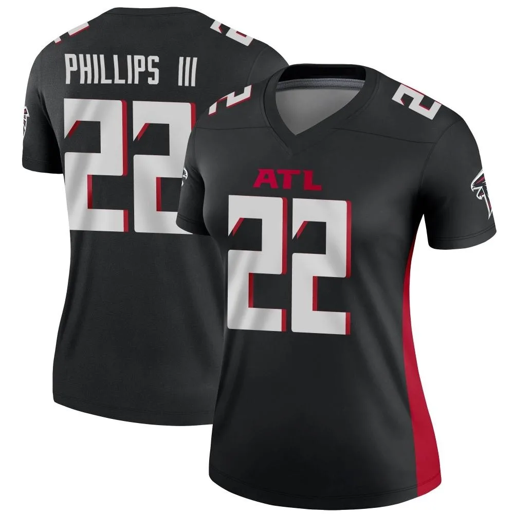 Clark Phillips Iii Atlanta Falcons Women's Nike Legend Black Jersey Clark Phillips Iii Atlanta Falcons Women's Nike Legend Black Jersey