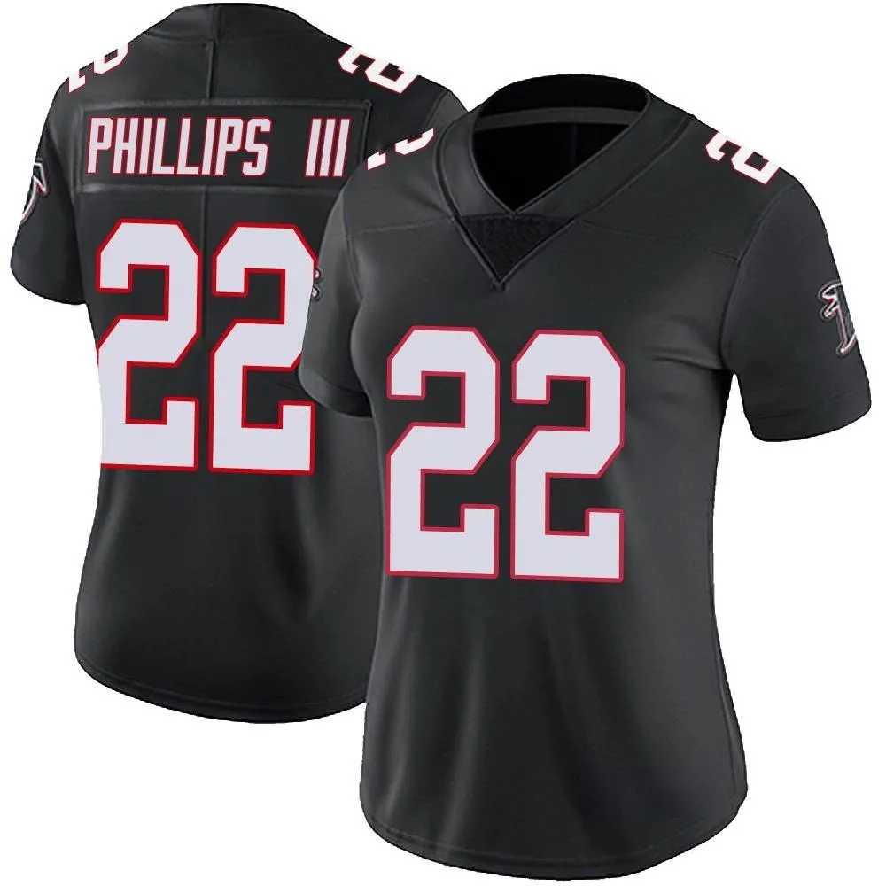 Clark Phillips Iii Atlanta Falcons Women's Nike Vapor Untouchable Limited Black Jersey Clark Phillips Iii Atlanta Falcons Women's Nike Vapor Untouchable Limited Black Jersey