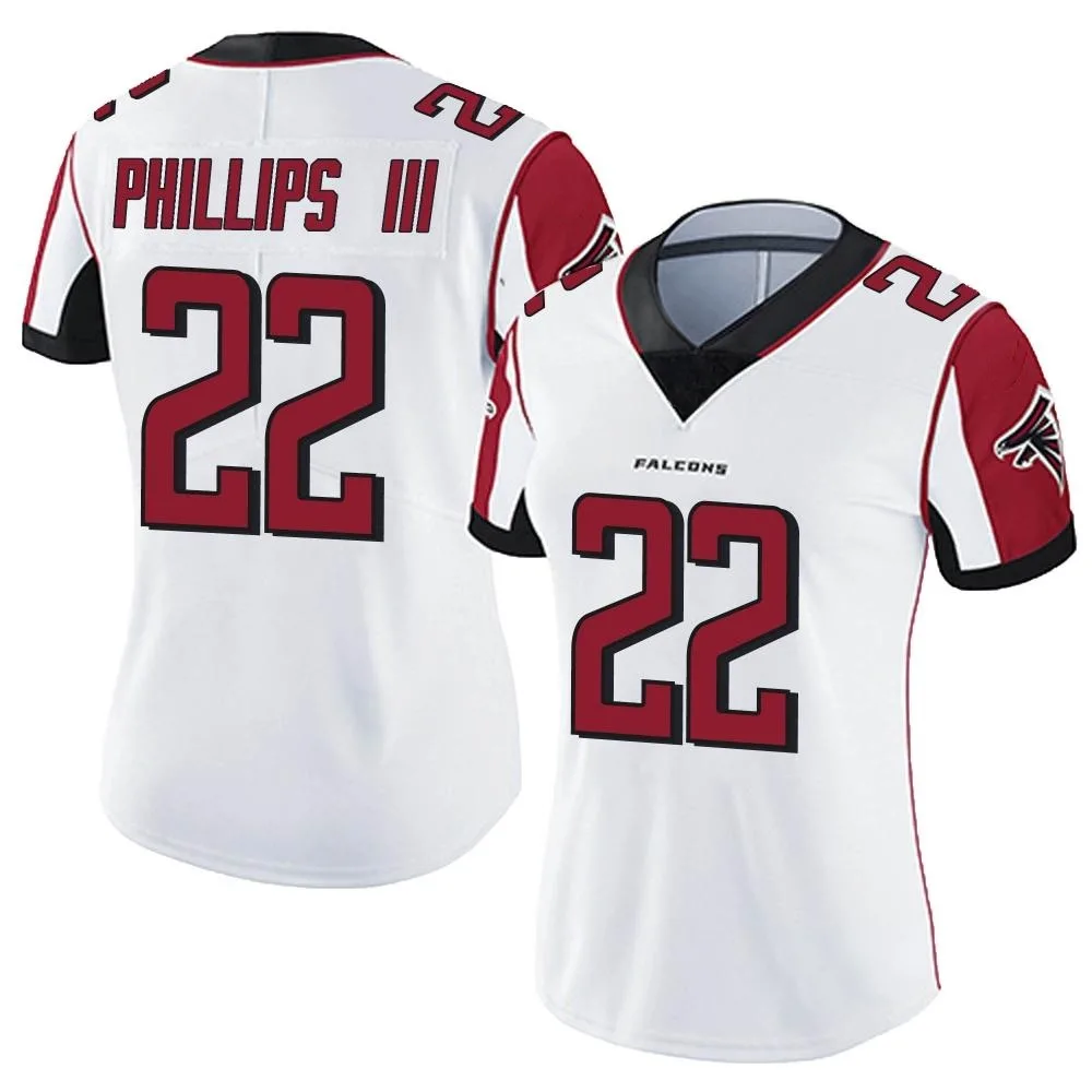 Clark Phillips Iii Atlanta Falcons Women's Nike Vapor Untouchable Limited White Jersey Clark Phillips Iii Atlanta Falcons Women's Nike Vapor Untouchable Limited White Jersey