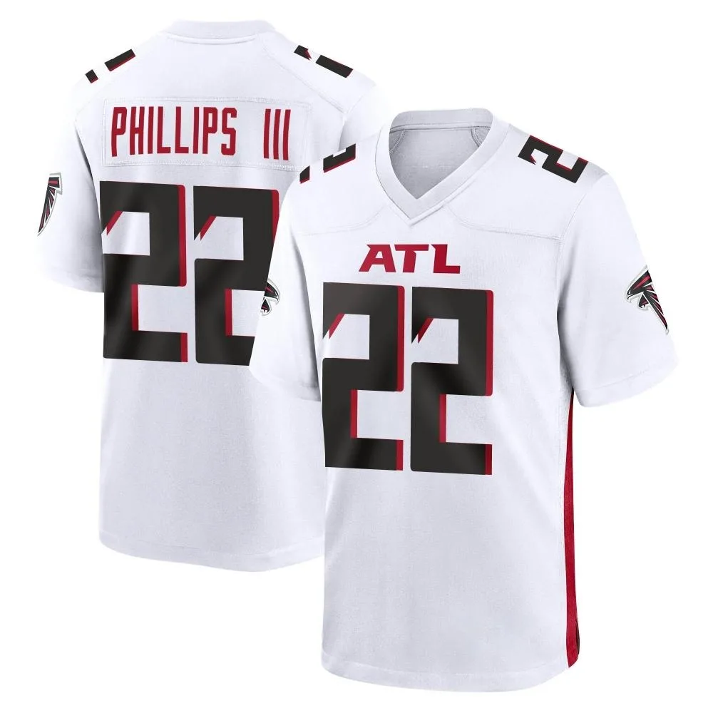 Clark Phillips Iii Atlanta Falcons Youth Nike Game White Jersey Clark Phillips Iii Atlanta Falcons Youth Nike Game White Jersey