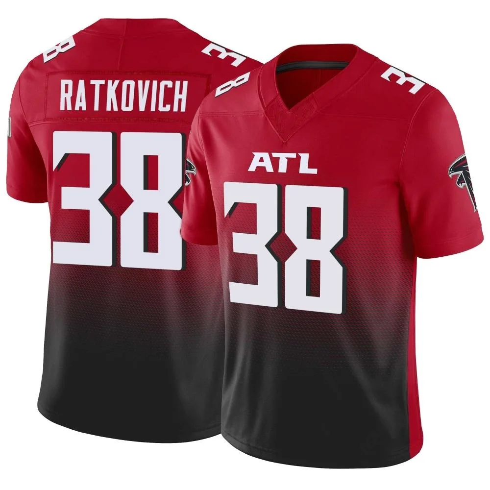 Clint Ratkovich Atlanta Falcons Men's Nike Vapor F.U.S.E. Limited Red Jersey Clint Ratkovich Atlanta Falcons Men's Nike Vapor F.U.S.E. Limited Red Jersey