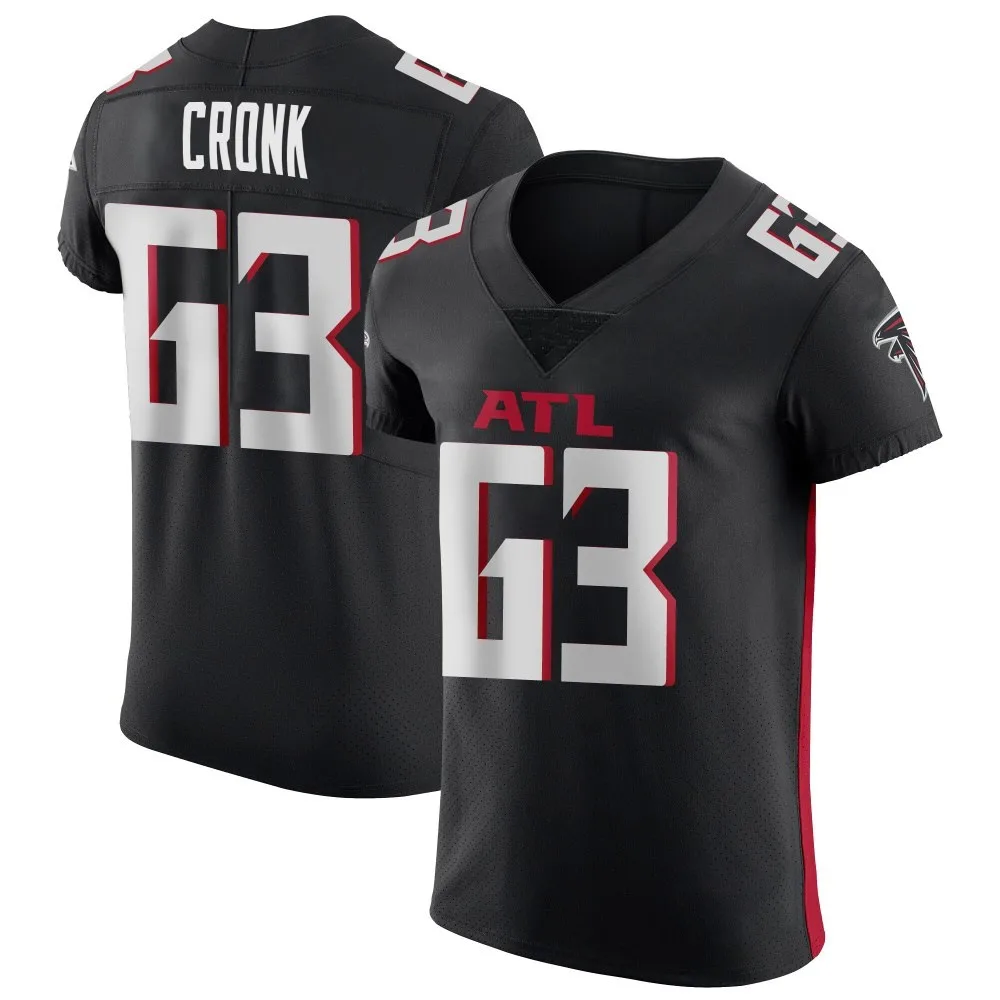 Coy Cronk Atlanta Falcons Men's Nike Alternate Elite Black Jersey Coy Cronk Atlanta Falcons Men's Nike Alternate Elite Black Jersey