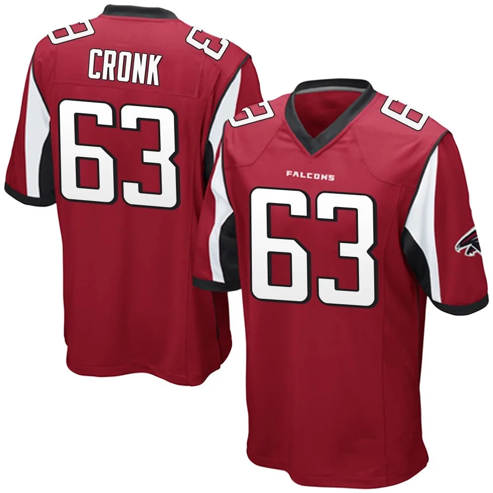 Coy Cronk Atlanta Falcons Men's Nike Team Color Game Red Jersey Coy Cronk Atlanta Falcons Men's Nike Team Color Game Red Jersey