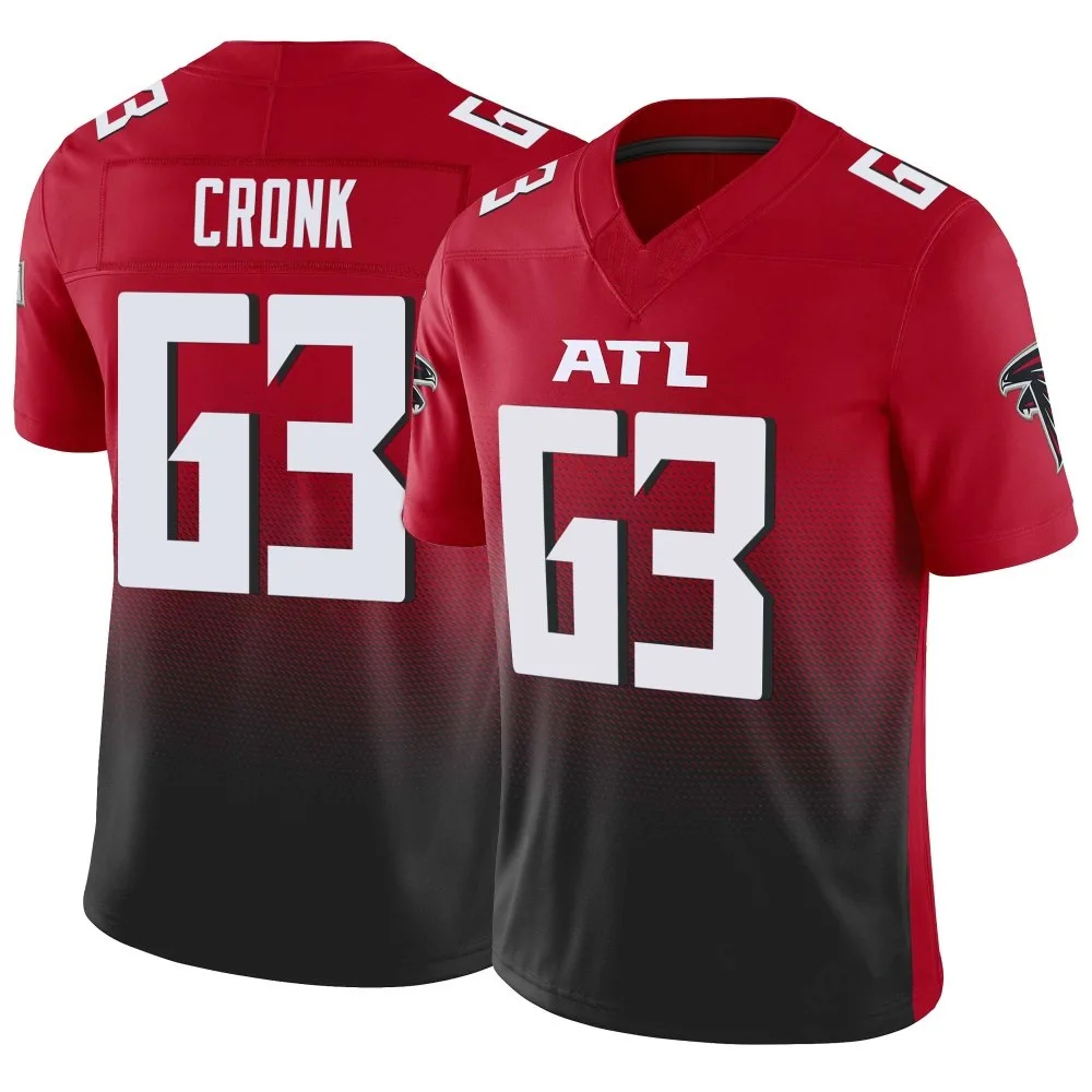 Coy Cronk Atlanta Falcons Men's Nike Vapor F.U.S.E. Limited Red Jersey Coy Cronk Atlanta Falcons Men's Nike Vapor F.U.S.E. Limited Red Jersey